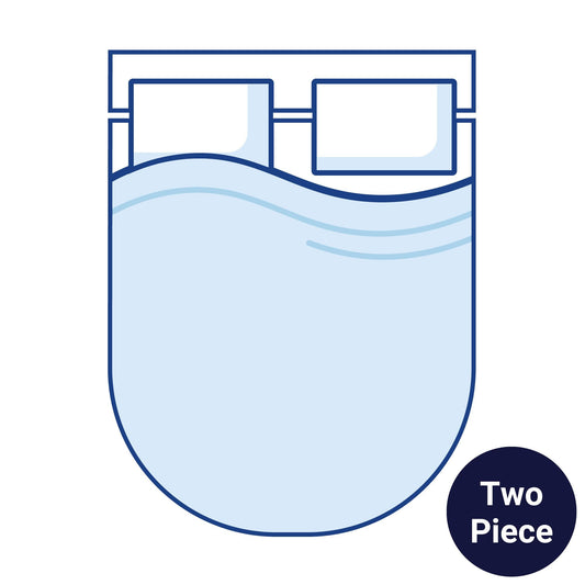Bodyshape Island Rounded Bolster Boat Mattress - Double