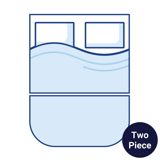 Bodyshape Island Curved Foot End Bolster Boat Mattress - Single