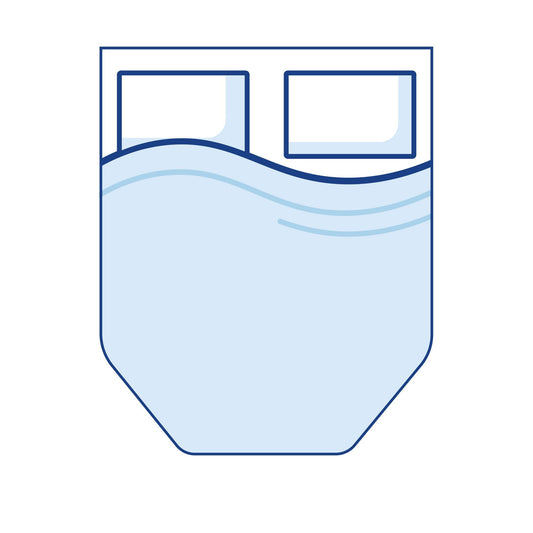 Bodyshape Island Angled Boat Mattress - Double