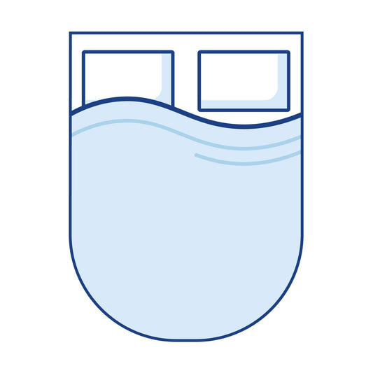 Bodyshape Island Rounded Boat Mattress Topper - Single