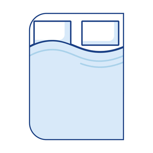 Bodyshape Left Corners Curved Boat Mattress - King