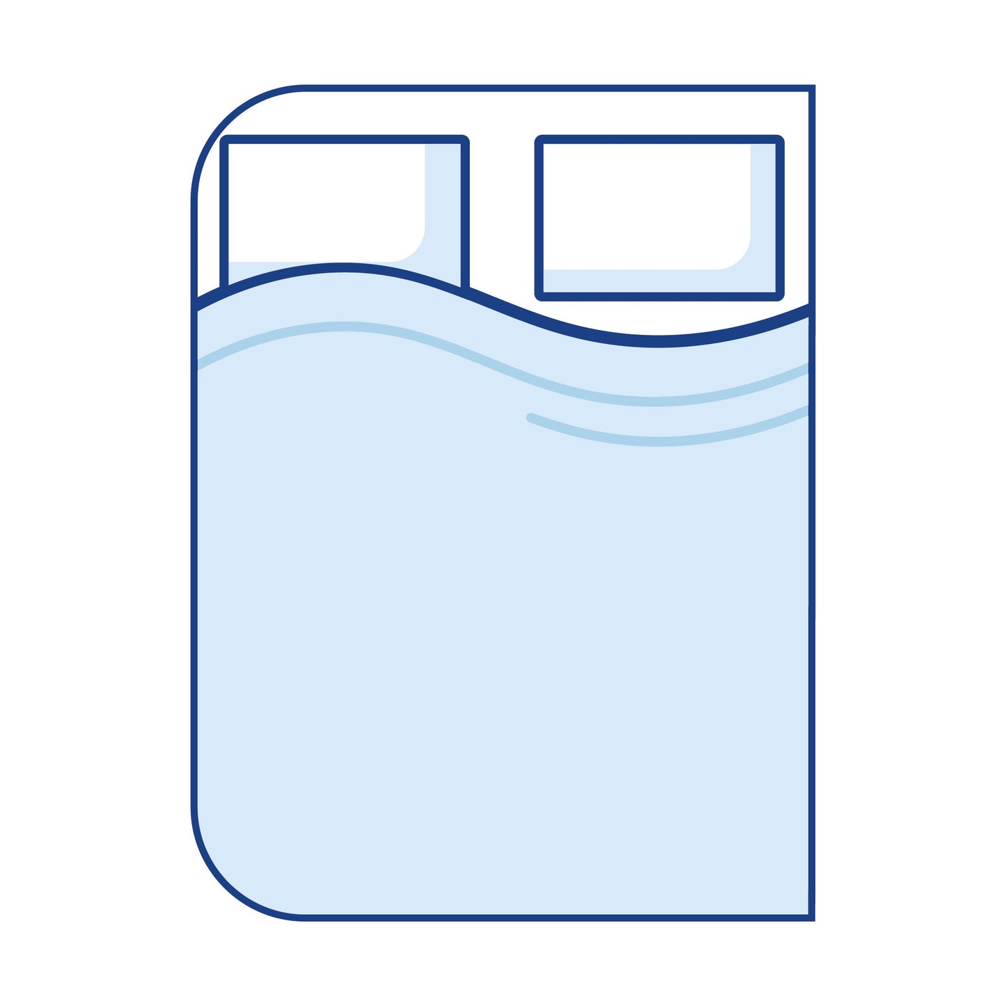Comfisan Left Corners Curved Boat Mattress - Super King