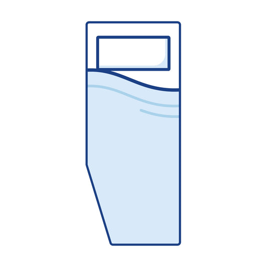 Bodyshape Narrow Left Cut Boat Mattress Topper - King