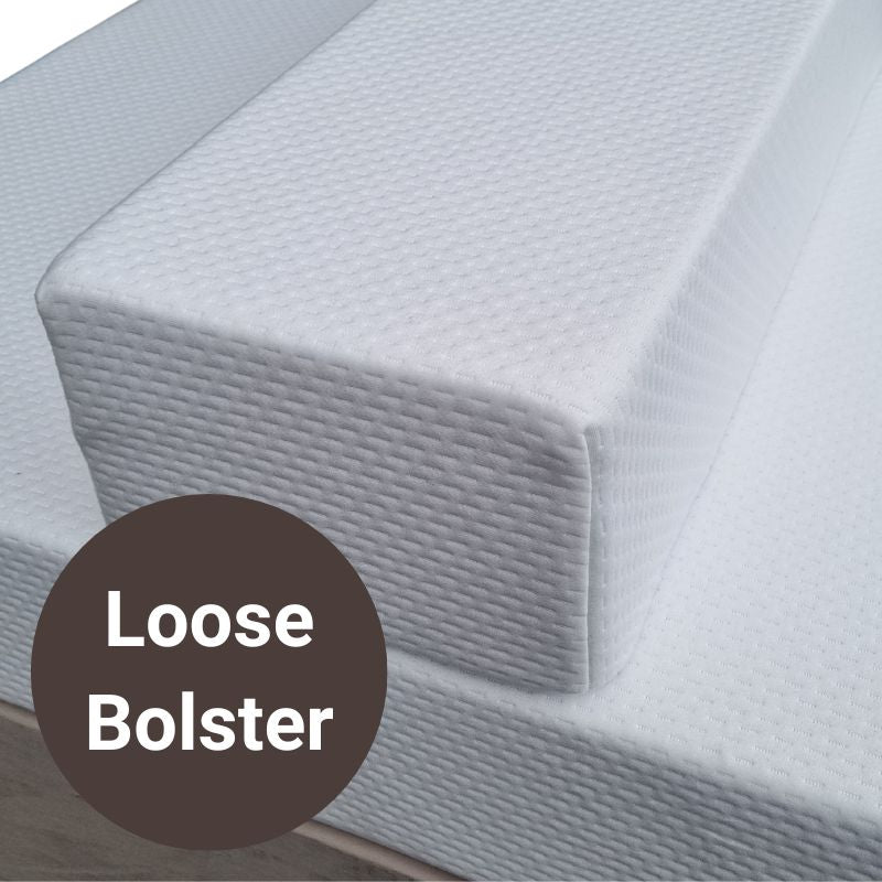 Bodyshape Island Angled Foot End Bolster Boat Mattress Topper - Super King