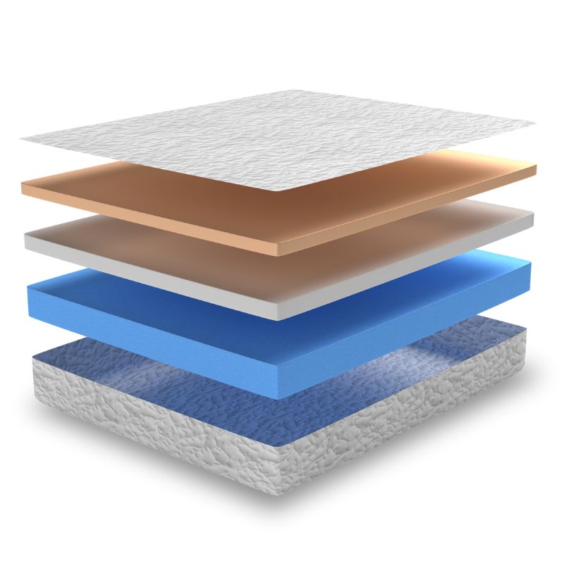 Novolatex Right Cut Out Boat Mattress - Single