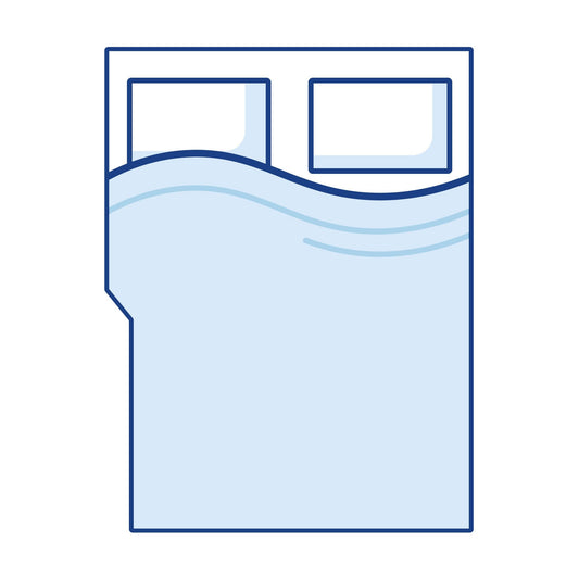 Essential Left Angled Cut Out Boat Mattress - Super King
