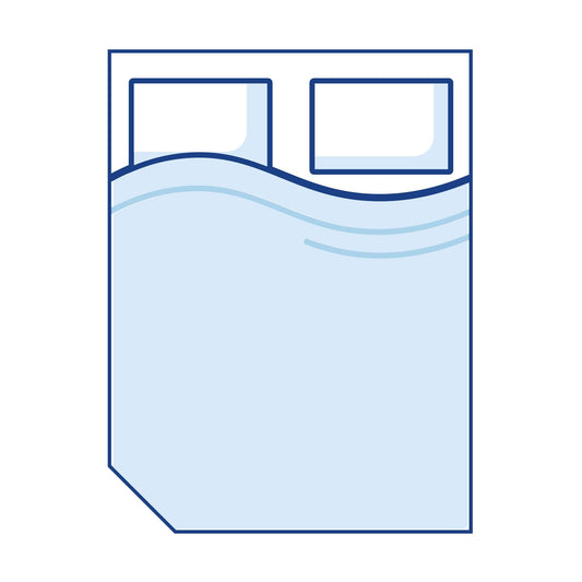 Bodyshape Left Corner Cut Off Boat Mattress - Single