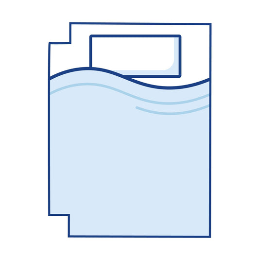 Bodyshape Left Corners Cut Out Boat Mattress - Single