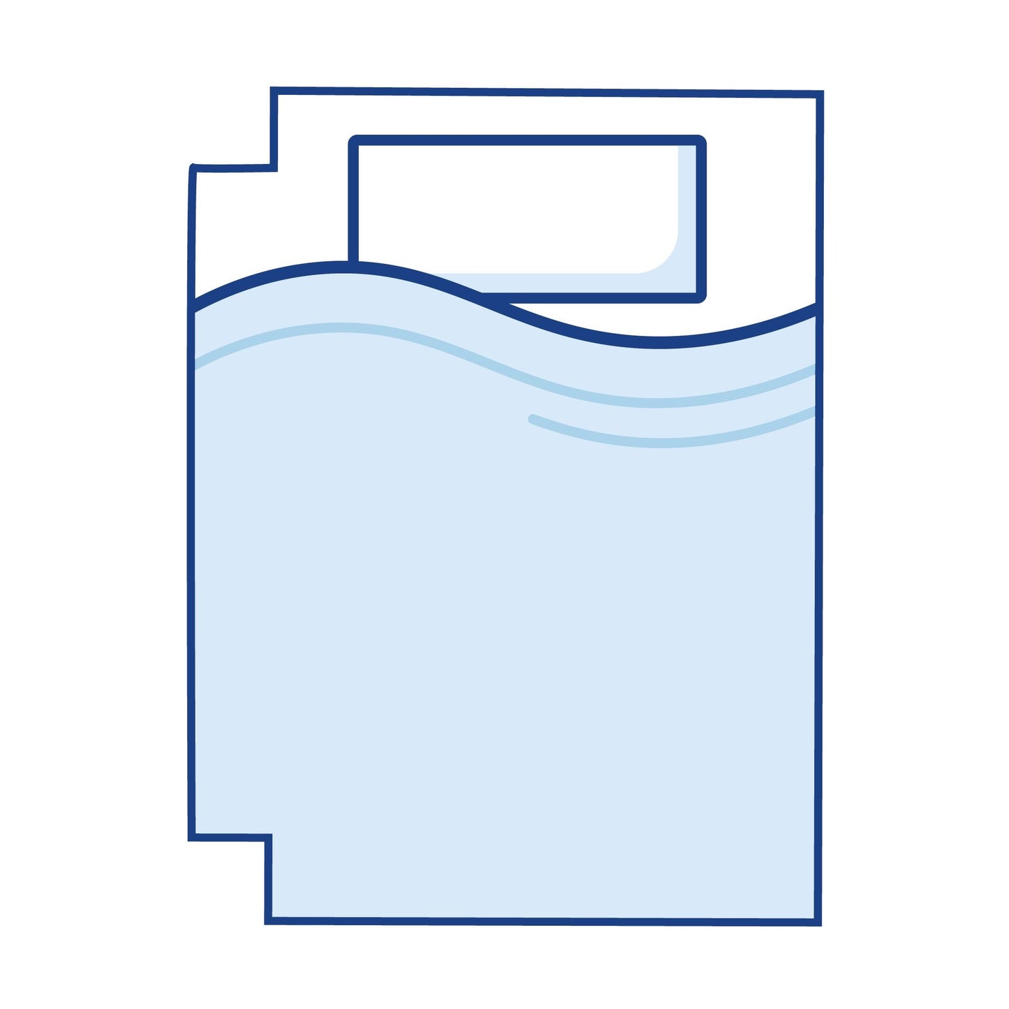 Coolplus Left Corners Cut Out Boat Mattress Topper - Single