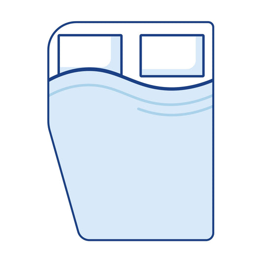 Coolplus Left Curved Corners Boat Mattress Topper - Single