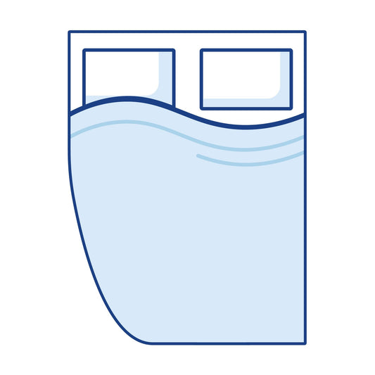 Bodyshape Left Large Curve Boat Mattress - Super King