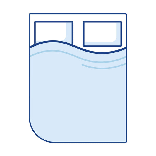 Bodyshape Left Rounded Corner Boat Mattress Topper - King