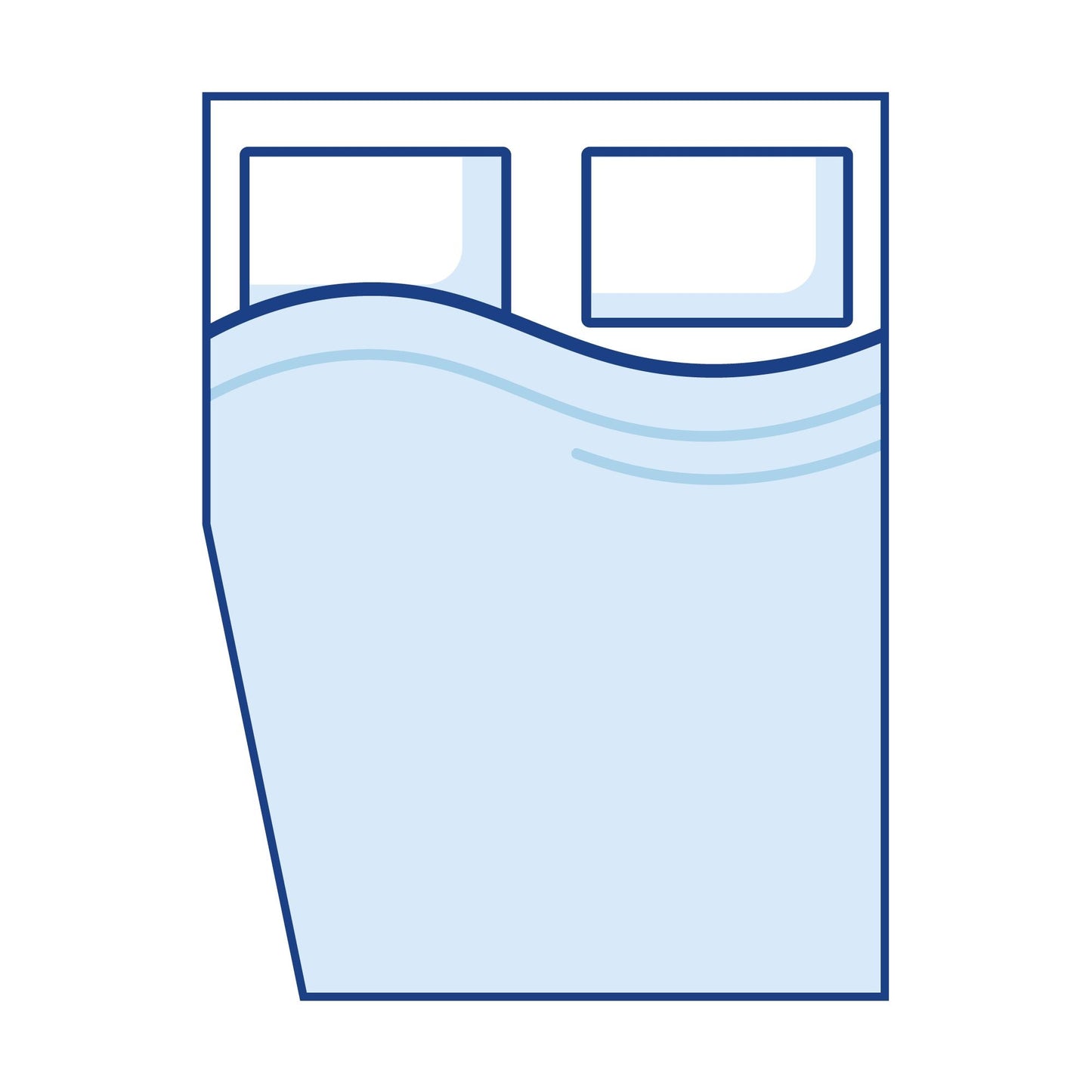 Bodyshape Left Cut Boat Mattress Topper - Super King
