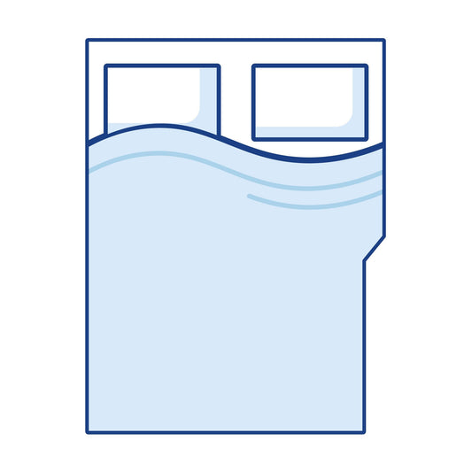 Bodyshape Right Angled Cut Out Boat Mattress - Super King