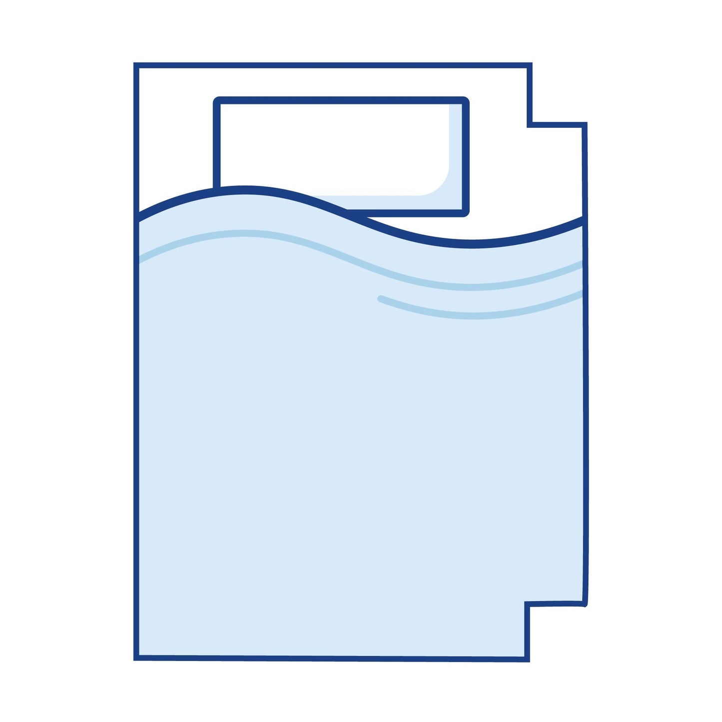 Bodyshape Right Corners Cut Out Boat Mattress - King