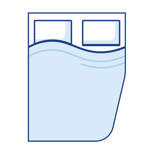 Bodyshape Right Curved Corner Boat Mattress - Super King