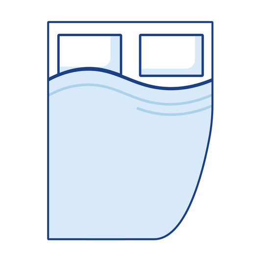 Bodyshape Right Large Curve Boat Mattress Topper - King