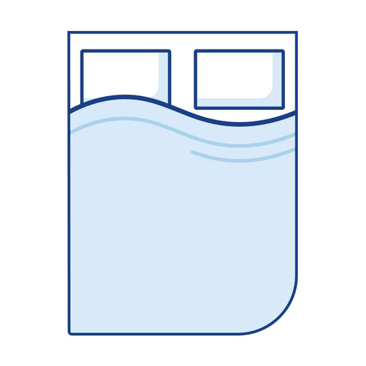 Bodyshape Right Rounded Corner Boat Mattress Topper - Double