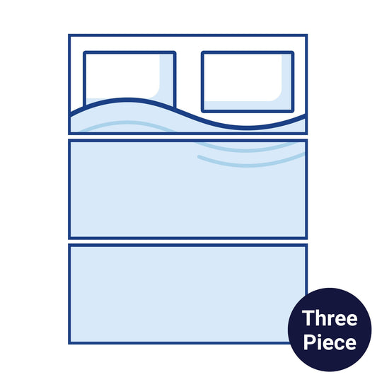 Coolplus Three Piece (Tri Fold) Boat Mattress - King