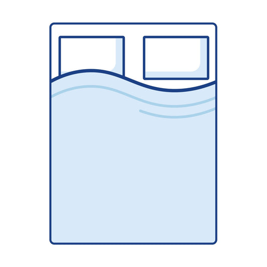 Bodyshape Rectangular Boat Mattress - King