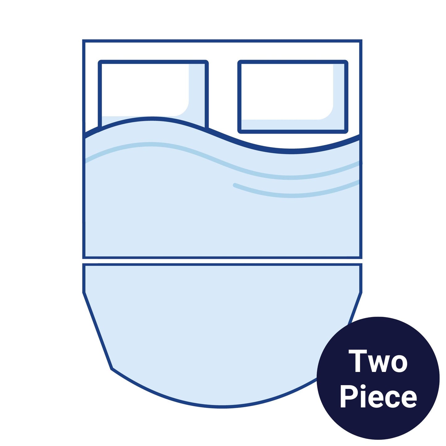 Bodyshape Island Soft Curved Foot End Bolster Boat Mattress - Single